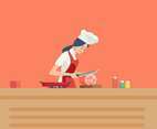 Chef Cooking