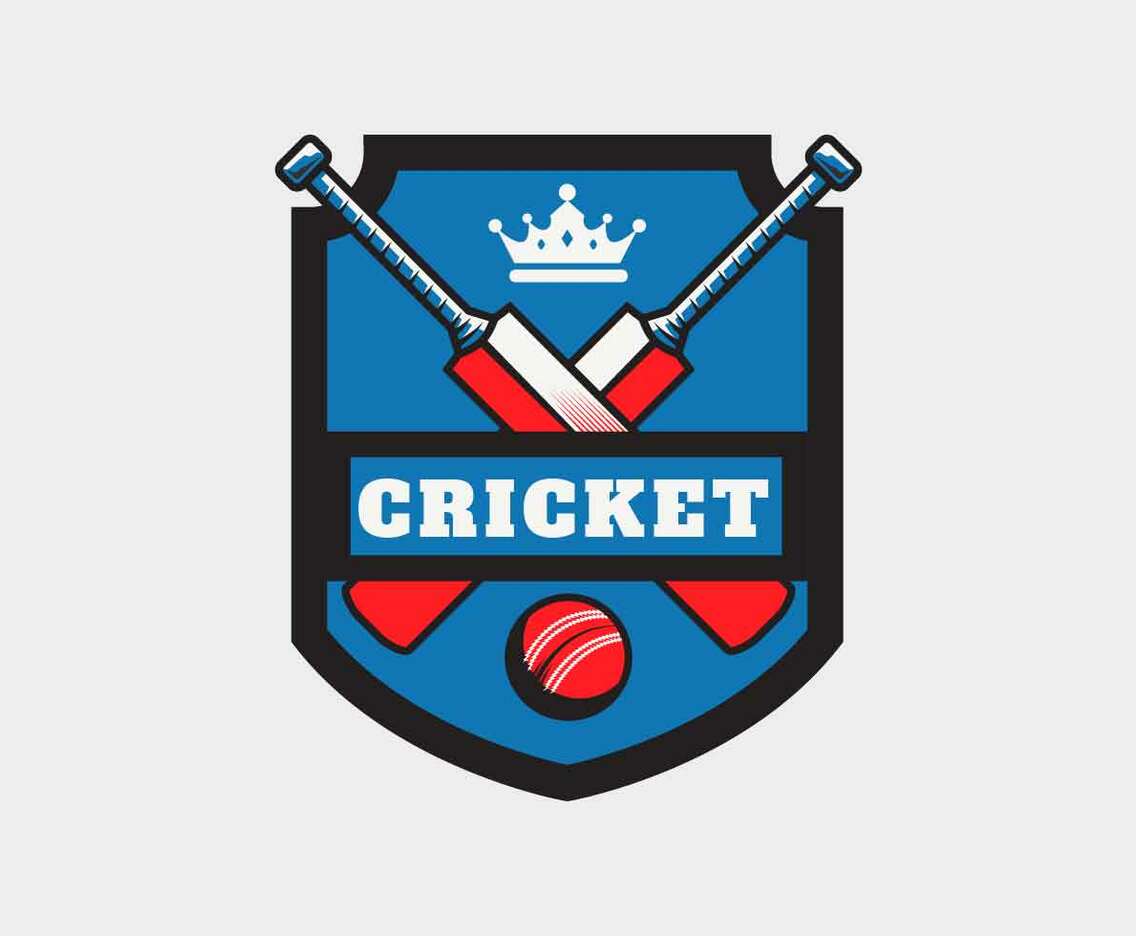 Cricket Logo Vector Illustration