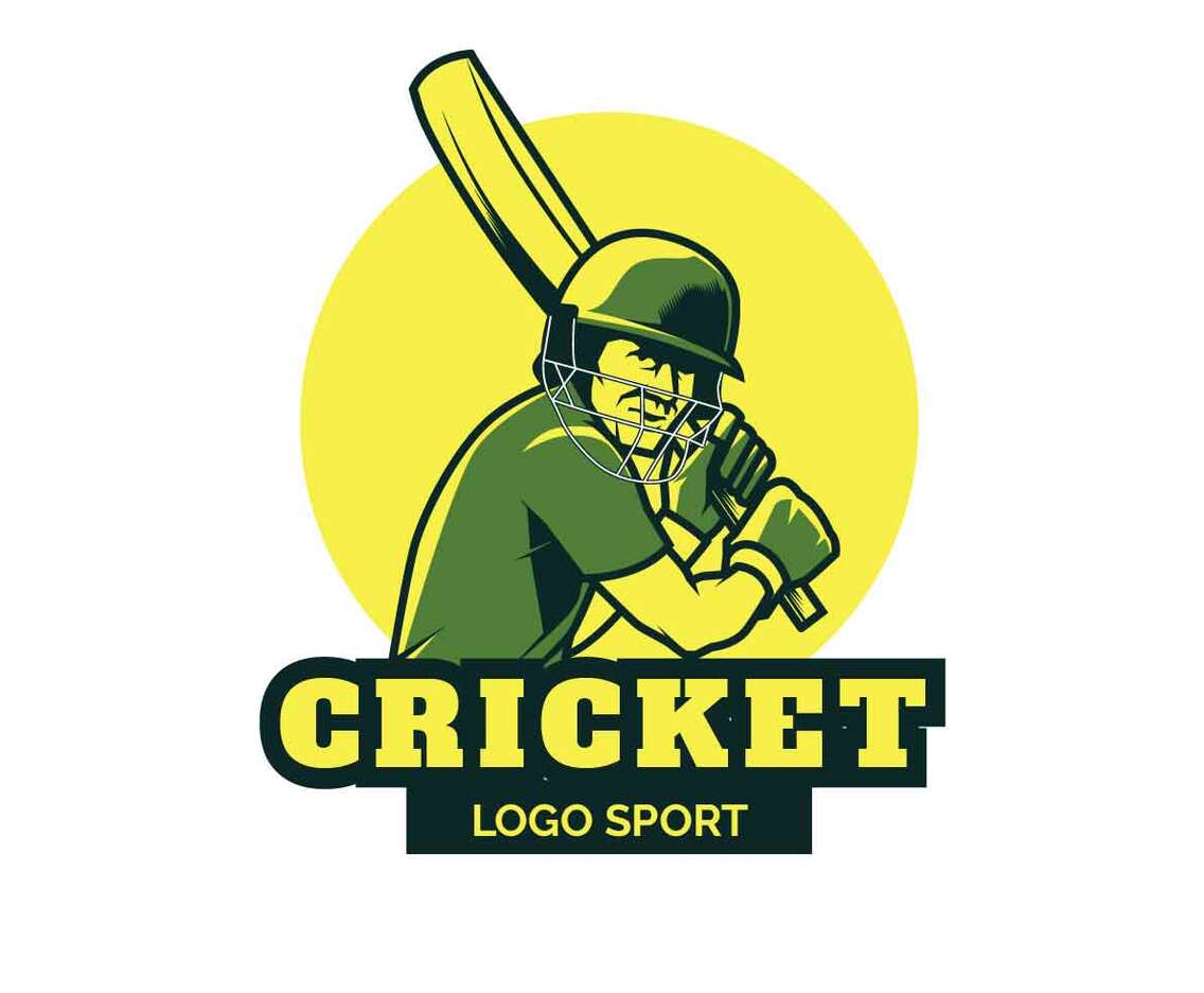 Cricket Logo Vector Illustration