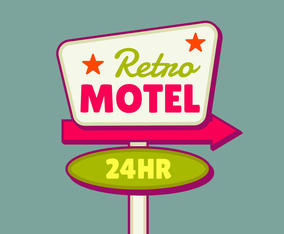 Retro Sign Vector