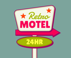 Retro Sign Vector