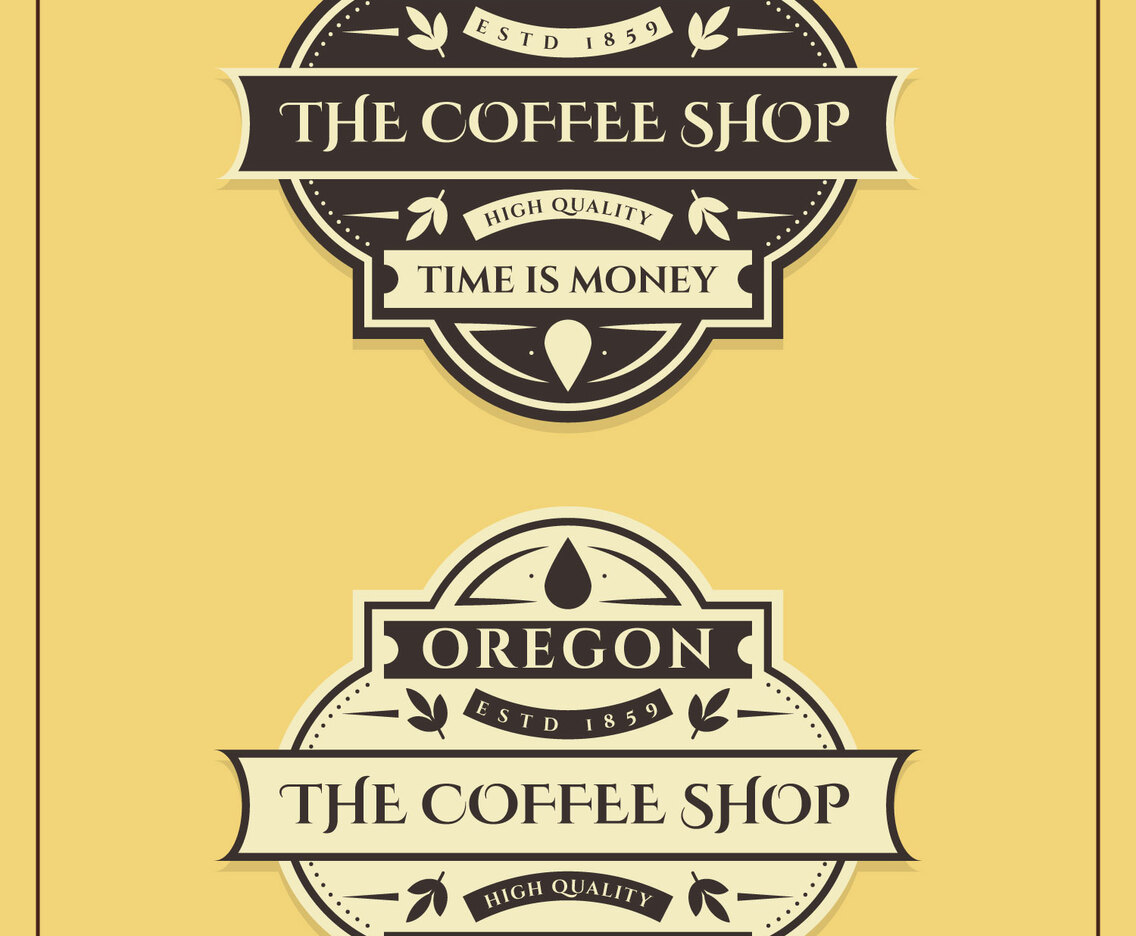 Amazing Retro Label Vector