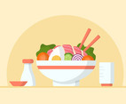 Healthy Food Vector