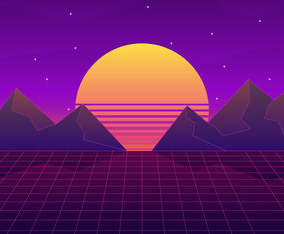 retro background