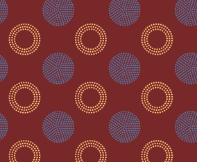 Polkadot Retro Pattern