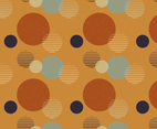 Abstract Dots Retro Pattern