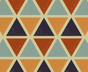 Triangles Retro Pattern