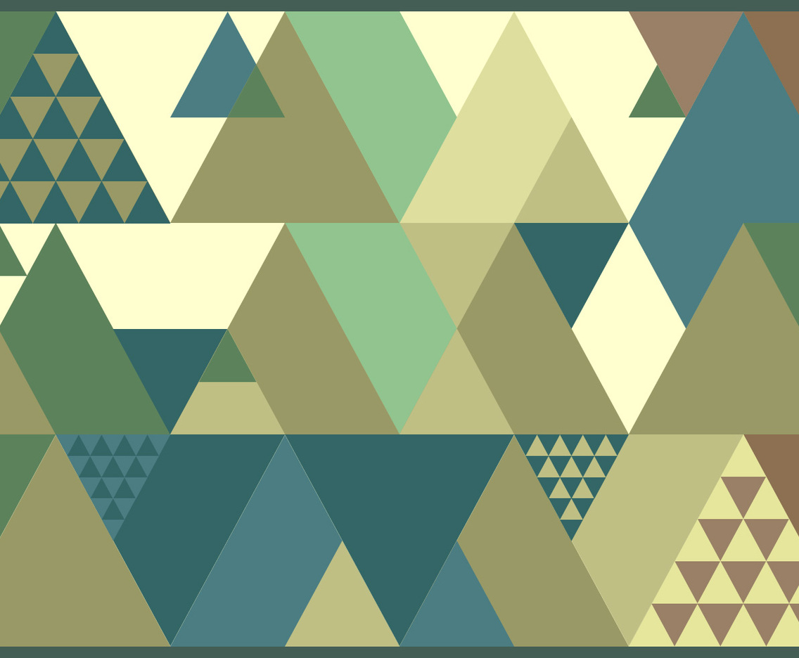Triangle Retro Pattern Vector