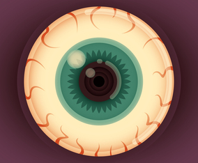 Eyeball illustration
