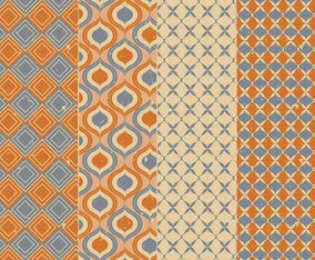 Vector Retro Pattern Set