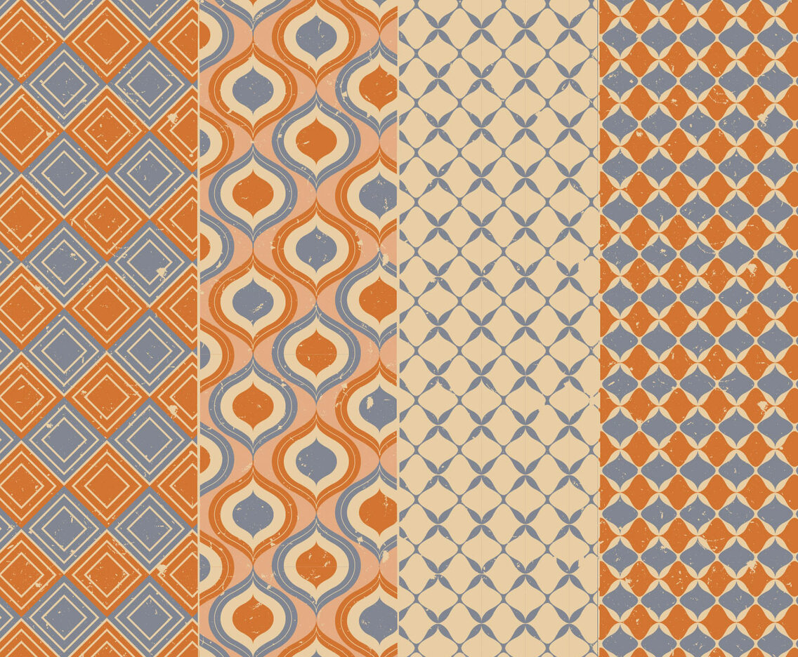 Vector Retro Pattern Set