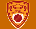 Funky Cricket Logo Vector