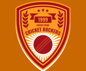Funky Cricket Logo Vector