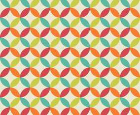 Retro Circled Pattern