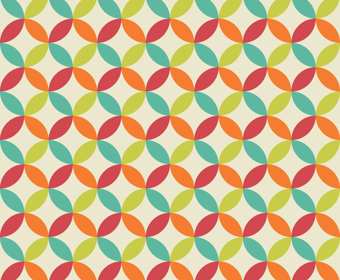 Retro Circled Pattern