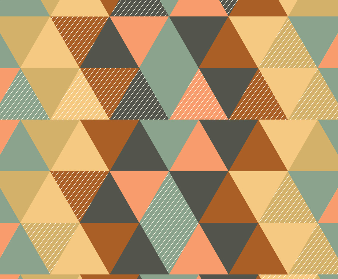 Triangled Retro Background