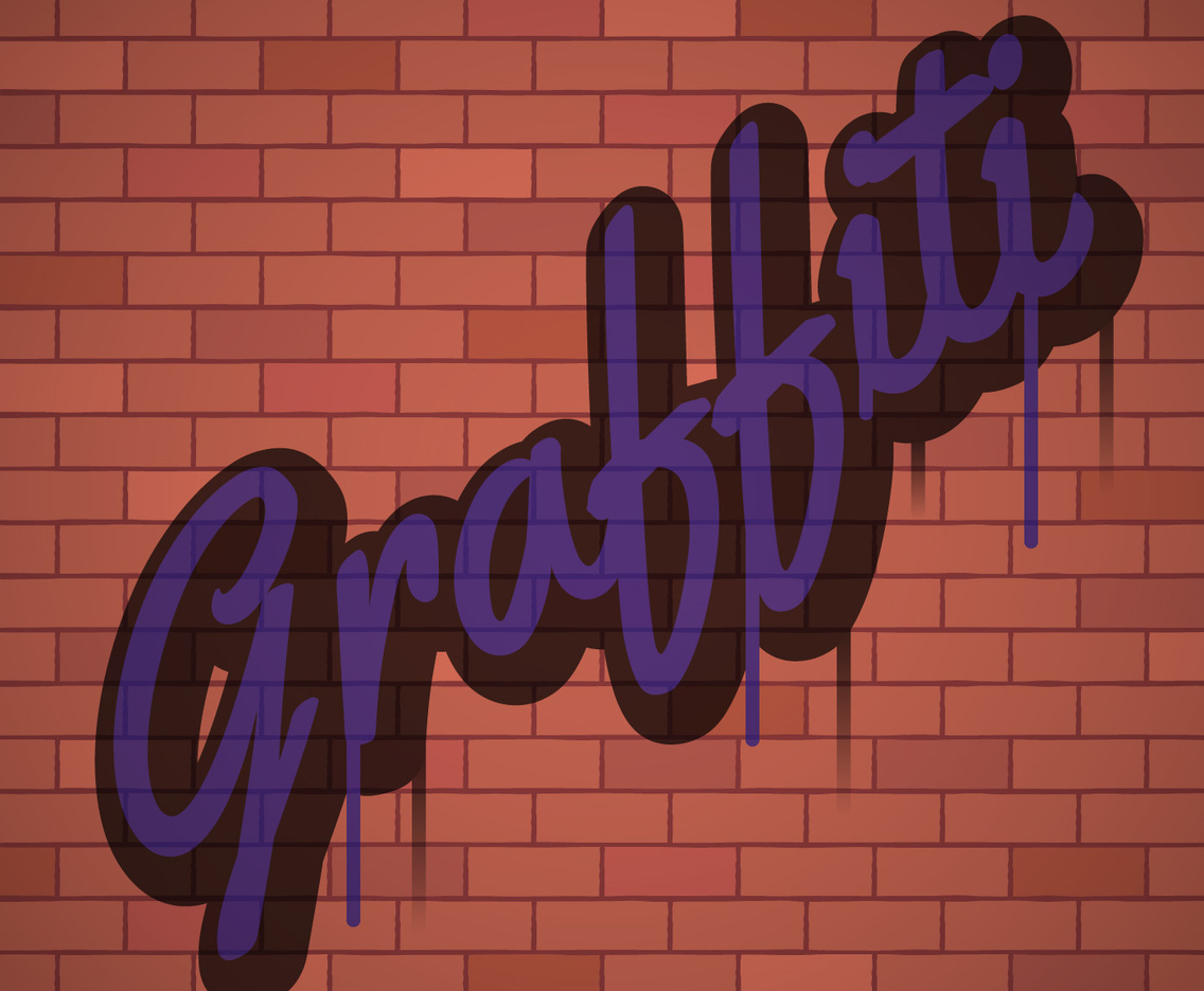 Graffiti Wall Urban Art Background