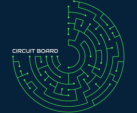 Amazing Printed Circuit Board Vector