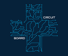 Amazing Printed Circuit Board Vector