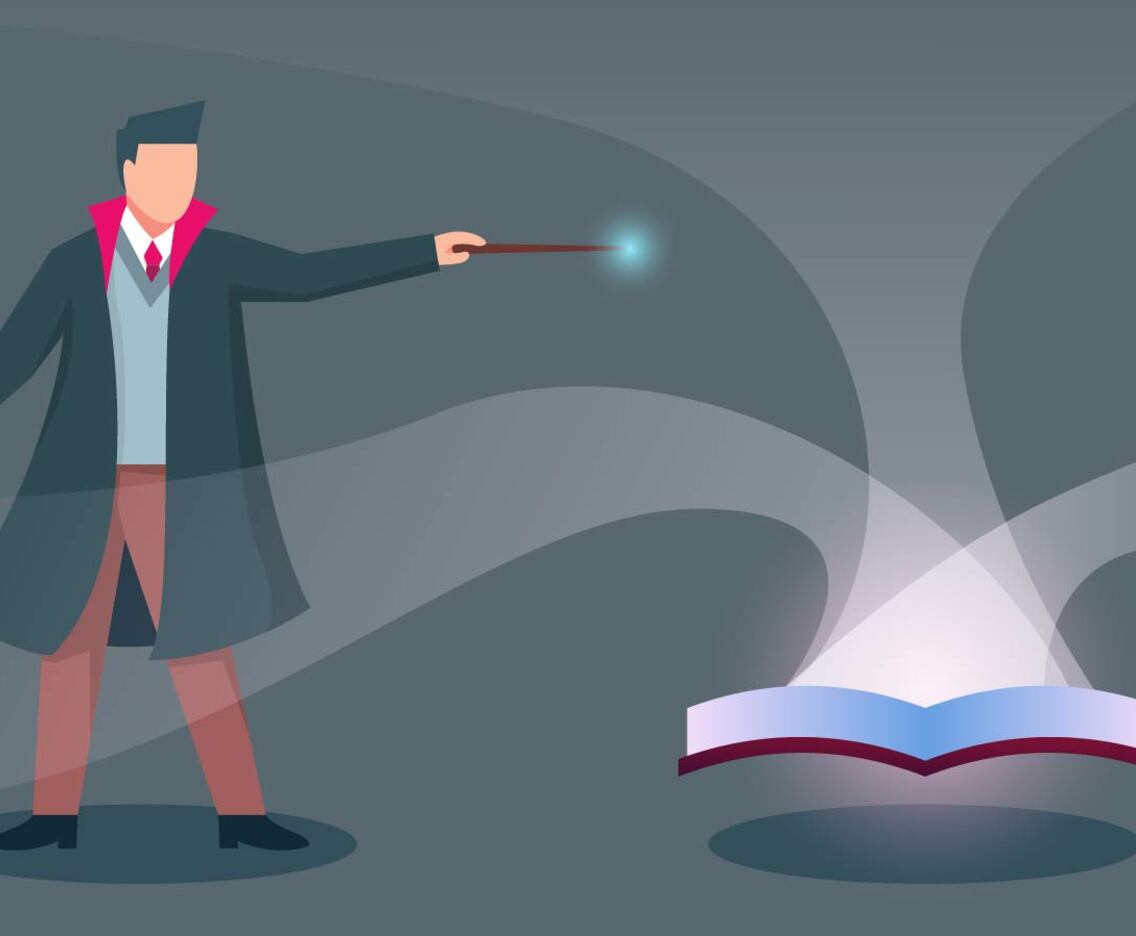 Wizard School Vector