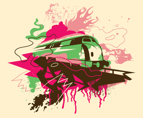 Graffiti illustration