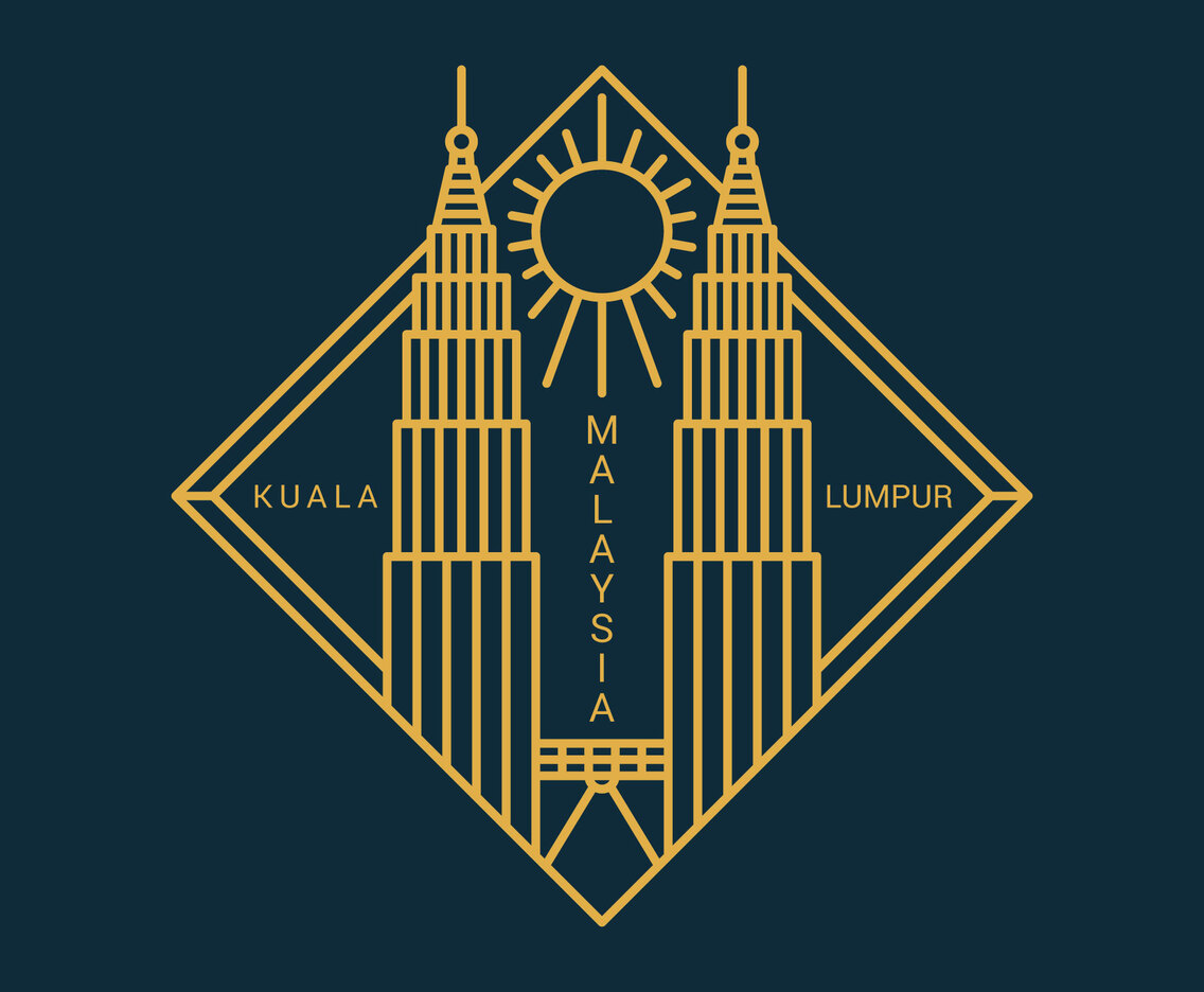 Beautiful Kuala Lumpur Vector