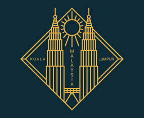 Beautiful Kuala Lumpur Vector