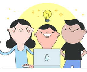 School Teamwork Vector