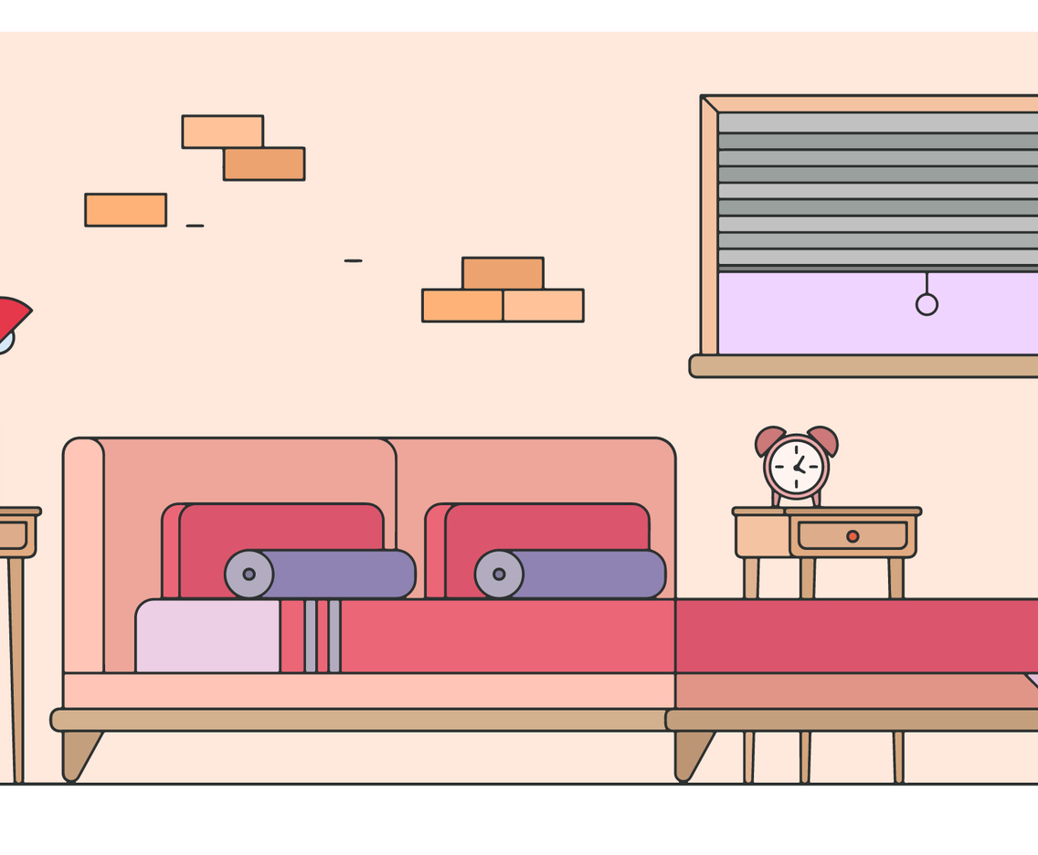 Bedroom Design Vector