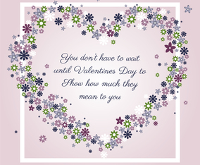 Vector Valentine's Day Greeting Card