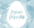 Vector Joyeuses Pâques Background