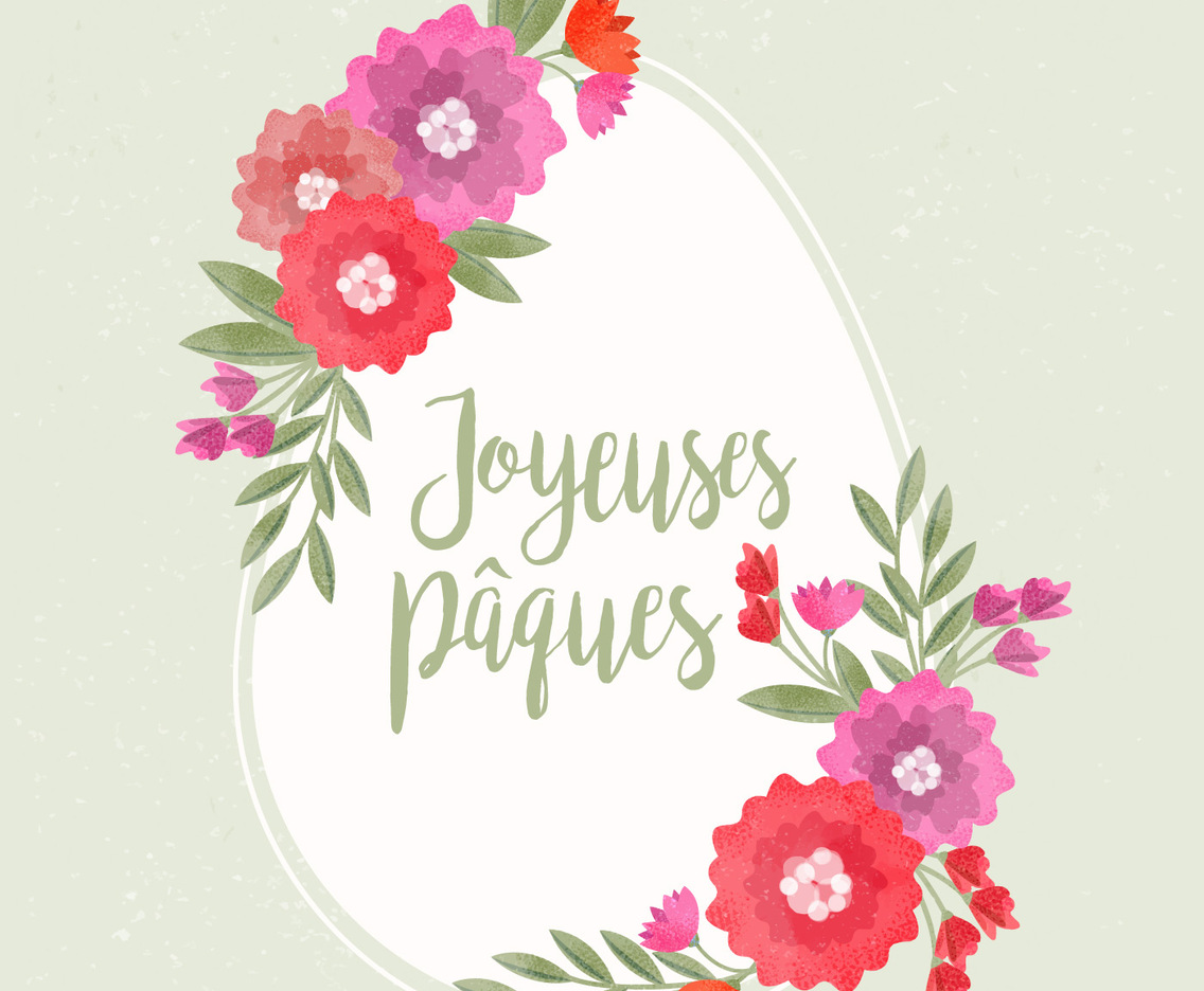 Vector Joyeuses Pâques Illustration