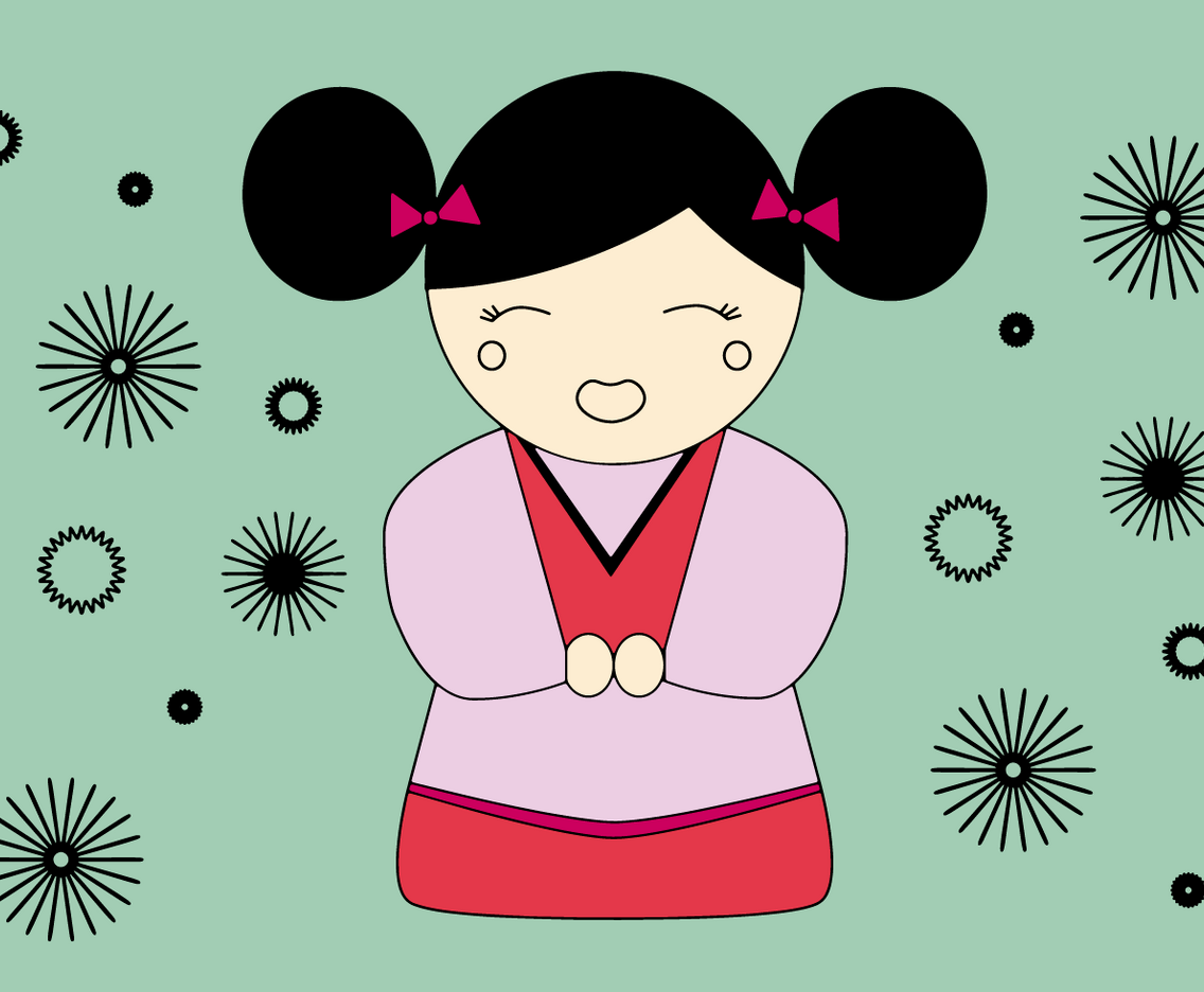 Free Geisha Vector