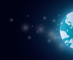 3D International Globe Map