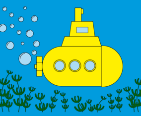 Free Submarine Vector