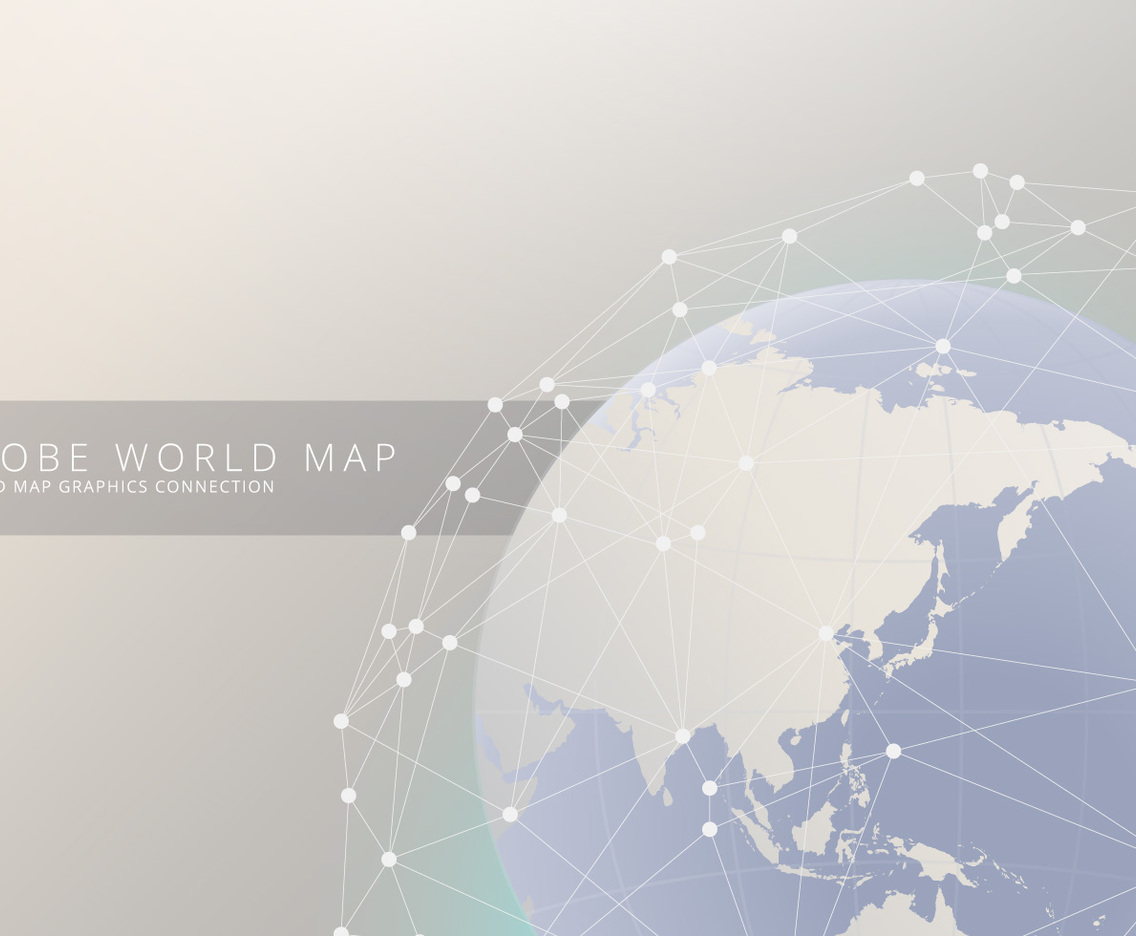 3D International Globe Map