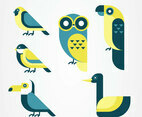 Bird Clipart Vector Pack