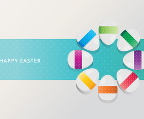 Easter Backdground. Happy Easter.