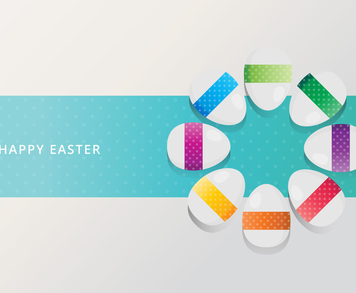 Easter Backdground. Happy Easter.