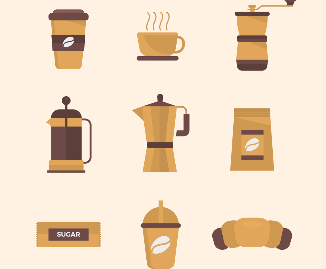 Coffee Element Clip Art