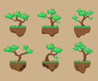Tree Clipart Set Vector