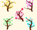 tree clipart set