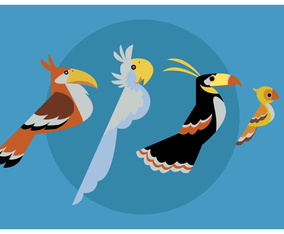 Birds Clipart Vector
