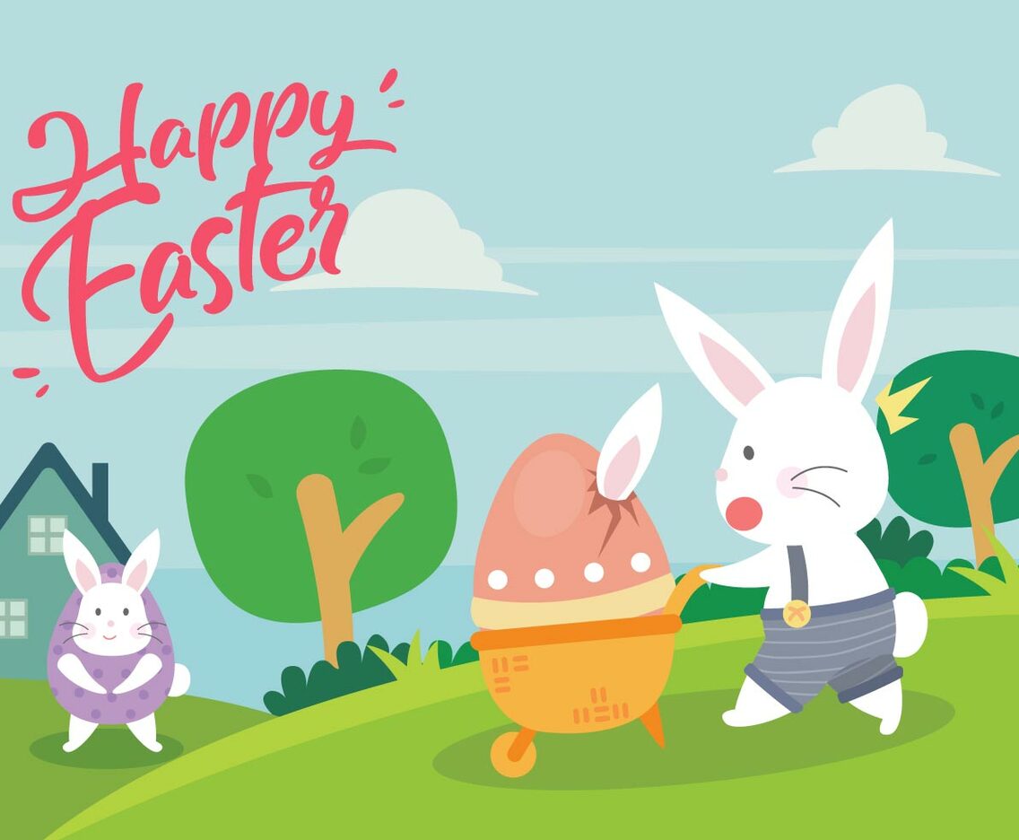 Easter Cartoon Wallpaper