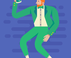 St Patricks Day Clipart Set