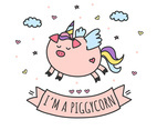 Piggycorn Vector