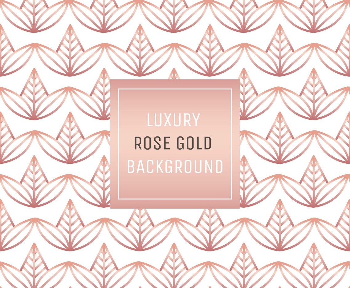 Rose Gold Background Vector