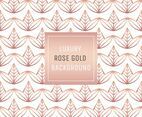 Rose Gold Background Vector