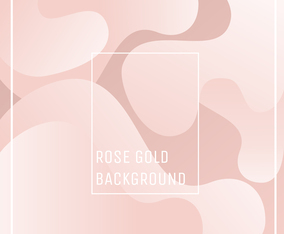 Abstract Rose Gold Background Vector