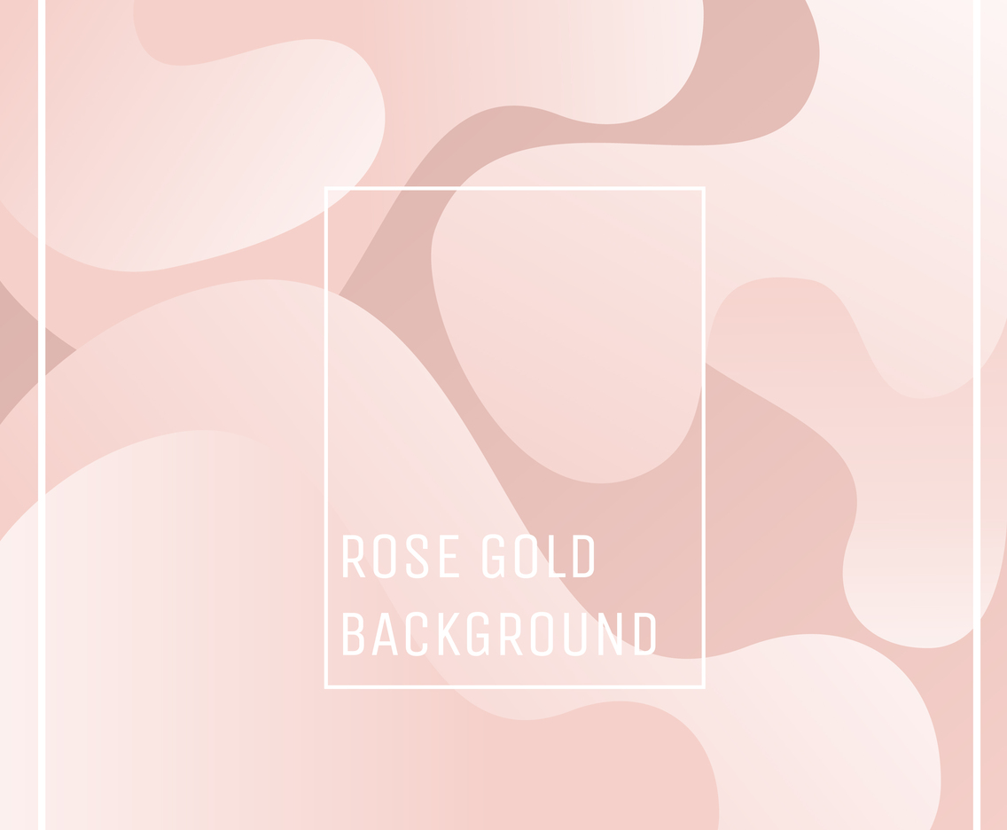 Abstract Rose Gold Background Vector
